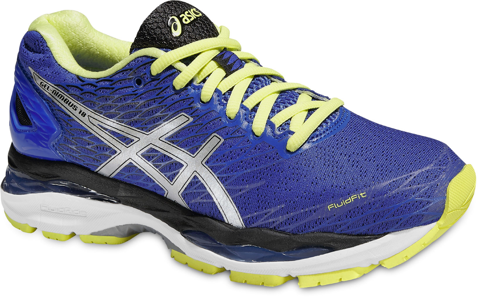 asics gel nimbus 18 homme argent