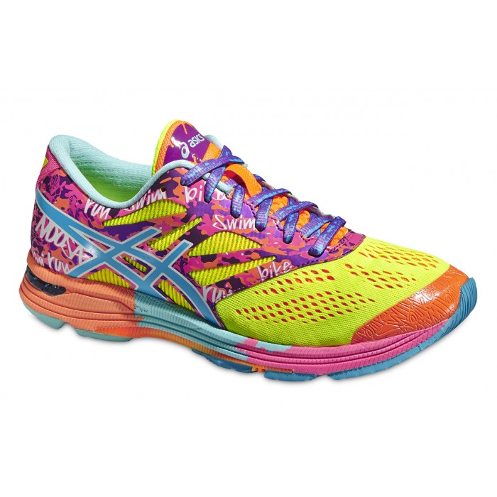 asics jaune fluo femme