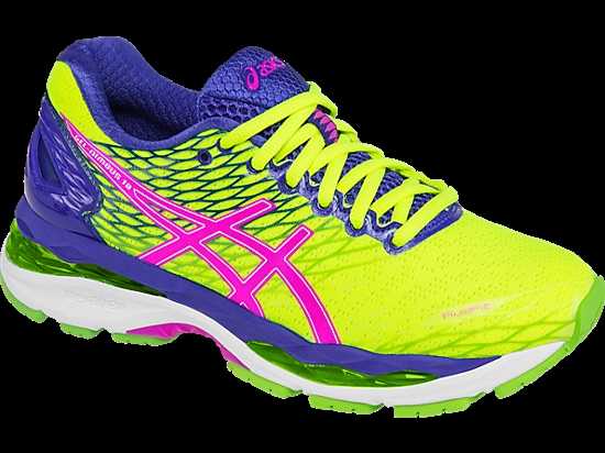 asics jaune femme